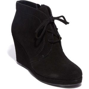 Dolce Vita Suede Wedged Booties